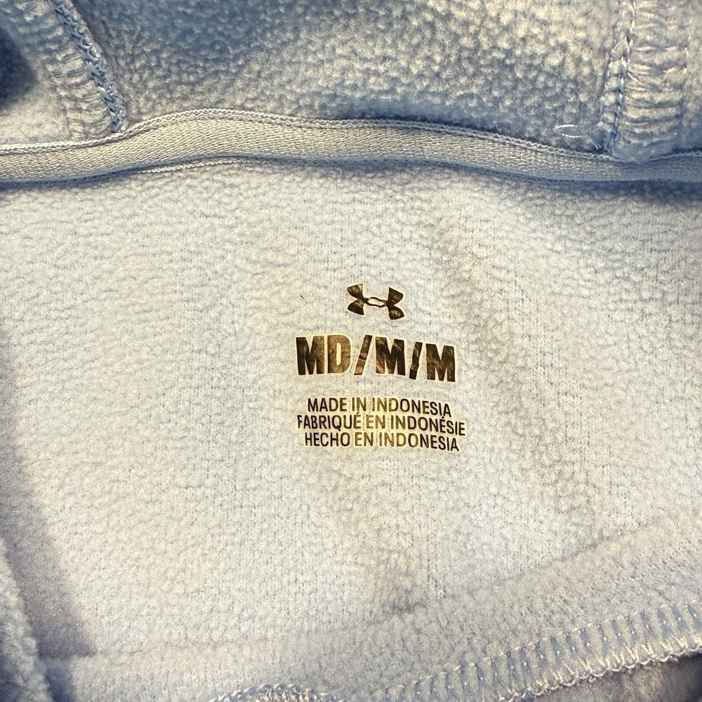 2024 PGA Valhalla Men Medium Under Armor Hoodie Light Blue - Picture 7 of 8